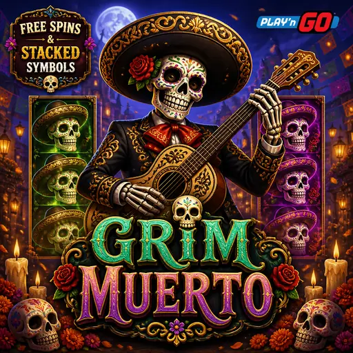Grim Muerto de Play’n GO con mariachi y temática Día de Muertos