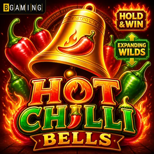 Hot Chilli Bells de BGaming con chiles, Hold and Win y wilds expansivos